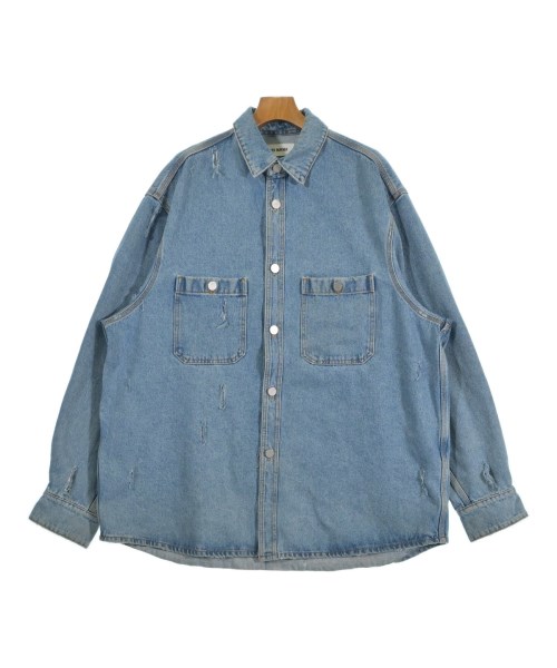 HED MAYNER(ヘド　メイナー)カジュアルシャツ 青 サイズ:S/2200669845099