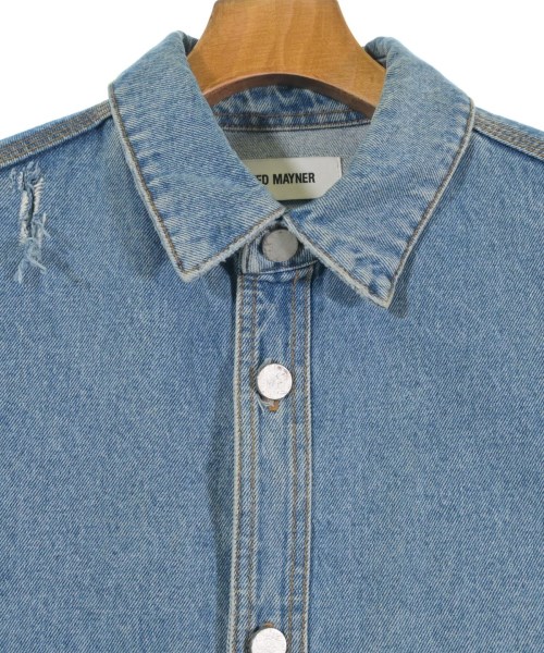 HED MAYNER（ヘド　メイナー）カジュアルシャツ 青 サイズ:S メンズ/2200669845099