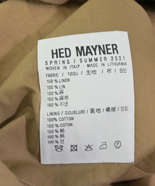 HED MAYNER（ヘド　メイナー）その他 茶 サイズ:XS メンズ/2200657796044