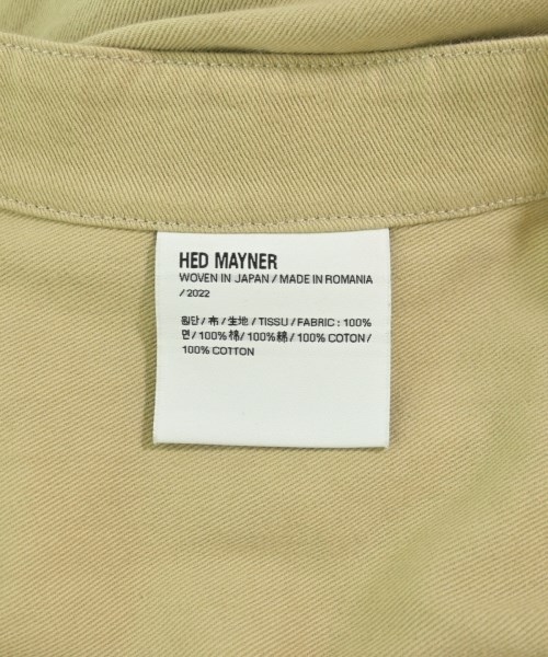 HED MAYNER（ヘド　メイナー）カジュアルシャツ ベージュ サイズ:S メンズ/2200708264072