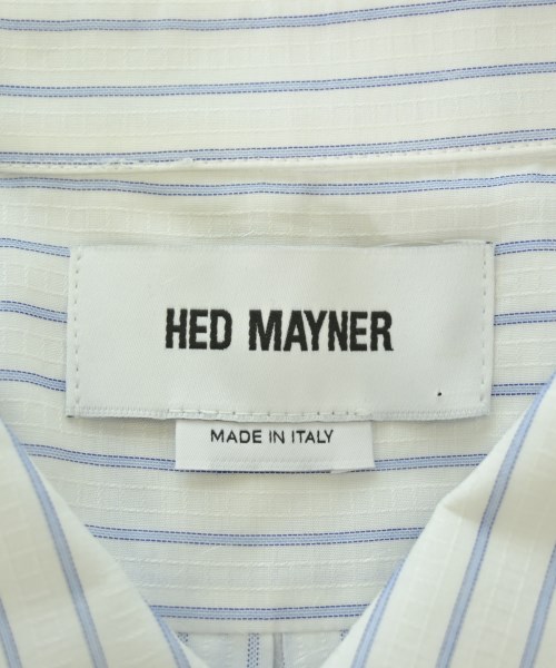HED MAYNER（ヘド　メイナー）カジュアルシャツ 白 サイズ:L メンズ/2200671989033