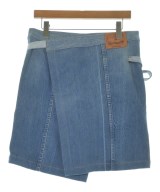 MARINE SERRE（マリーンセル）ひざ丈スカート 青 サイズ:48(XXL位) レディース/2200626707019