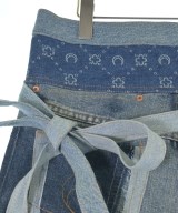 MARINE SERRE（マリーンセル）ひざ丈スカート 青 サイズ:48(XXL位) レディース/2200626707019