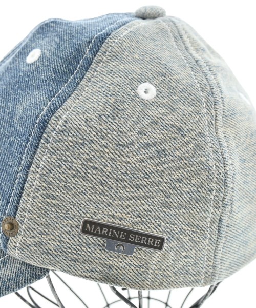MARINE SERRE（マリーンセル）キャップ 青 サイズ:F レディース/2200629349063