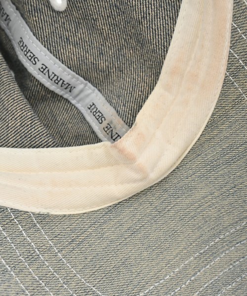 MARINE SERRE（マリーンセル）キャップ 青 サイズ:F レディース/2200629349063