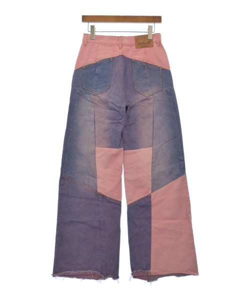 MARINE SERRE（マリーンセル）デニムパンツ 紫 サイズ:M レディース/2200618175024