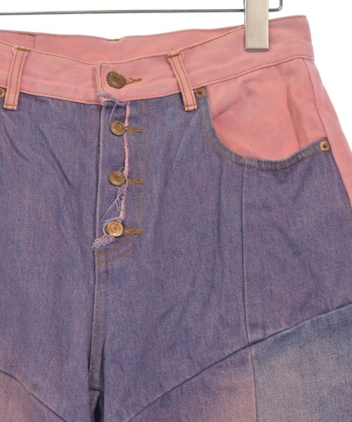 MARINE SERRE（マリーンセル）デニムパンツ 紫 サイズ:M レディース/2200618175024