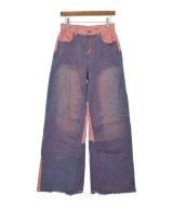 MARINE SERRE（マリーンセル）デニムパンツ 紫 サイズ:M レディース/2200618175024