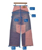 MARINE SERRE（マリーンセル）デニムパンツ 紫 サイズ:M レディース/2200618175024