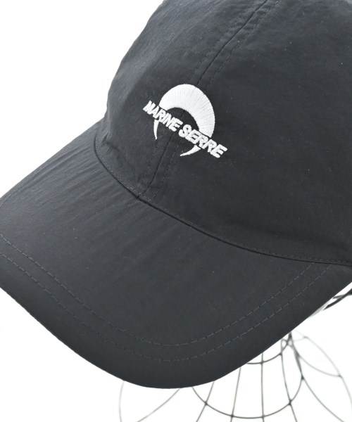 MARINE SERRE（マリーンセル）キャップ 黒 サイズ:- レディース/2200674539518