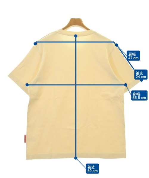 MARINE SERRE（マリーンセル）Tシャツ・カットソー ベージュ サイズ:XL メンズ/2200715283127