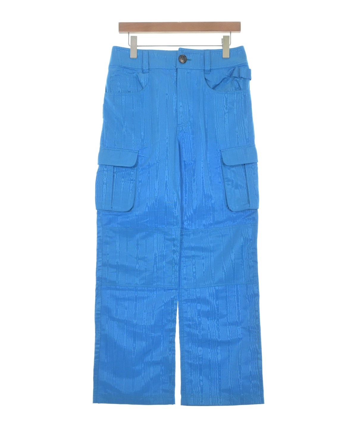 MARINE SERRE（マリーンセル）カーゴパンツ 青 サイズ:S メンズ