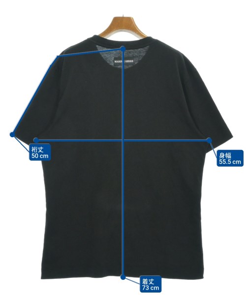 MARINE SERRE（マリーンセル）Tシャツ・カットソー 黒 サイズ:L メンズ/2200688330019