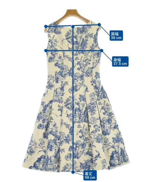 Oscar de la Renta（オスカーデラレンタ）ワンピース その他（柄物・カラフル） サイズ:4(XL位) レディース/2200668746045