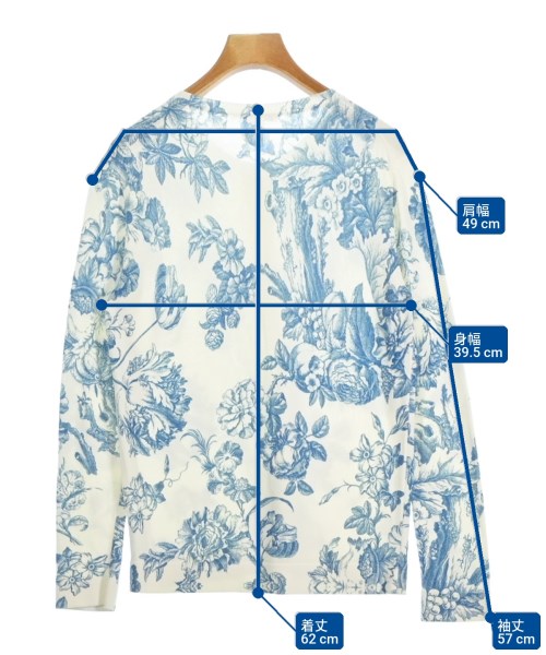 Oscar de la Renta（オスカーデラレンタ）カーディガン 白 サイズ:S レディース/2200668746069