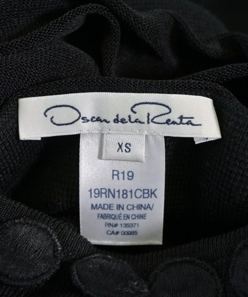 Oscar de la Renta（オスカーデラレンタ）ニット・セーター 黒 サイズ:XS レディース/2200707423074