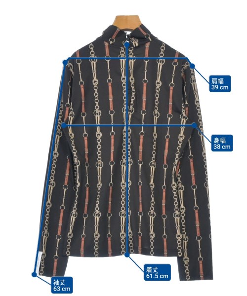 rokh（ロク）Tシャツ・カットソー 黒 サイズ:-(M位) レディース/2200640669065