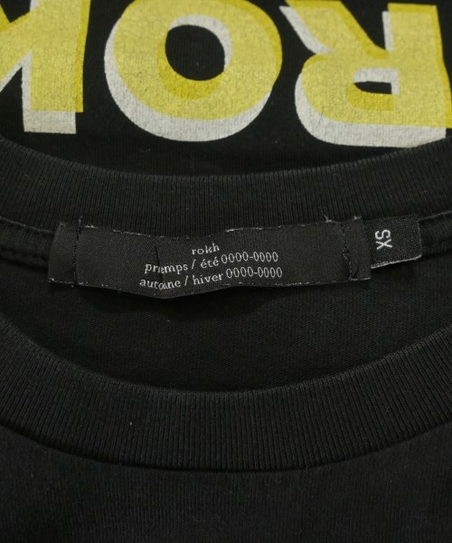 rokh（ロク）Tシャツ・カットソー 黒 サイズ:XS レディース/2200643254015