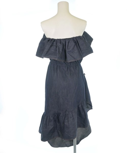 rokh（ロク）ワンピース 紺 サイズ:36(S位) レディース/2200625300075