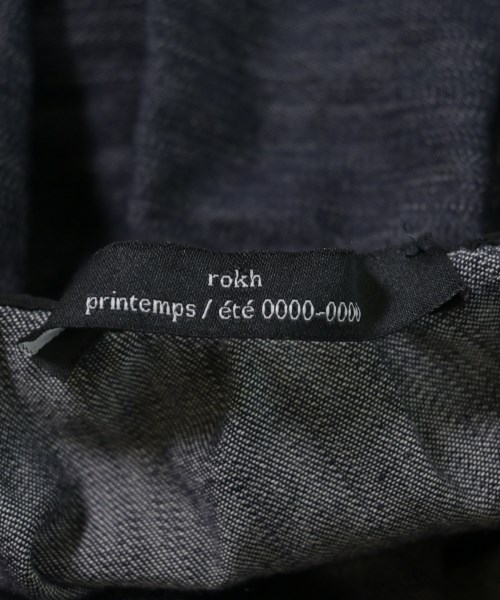 rokh（ロク）ワンピース 紺 サイズ:36(S位) レディース/2200625300075