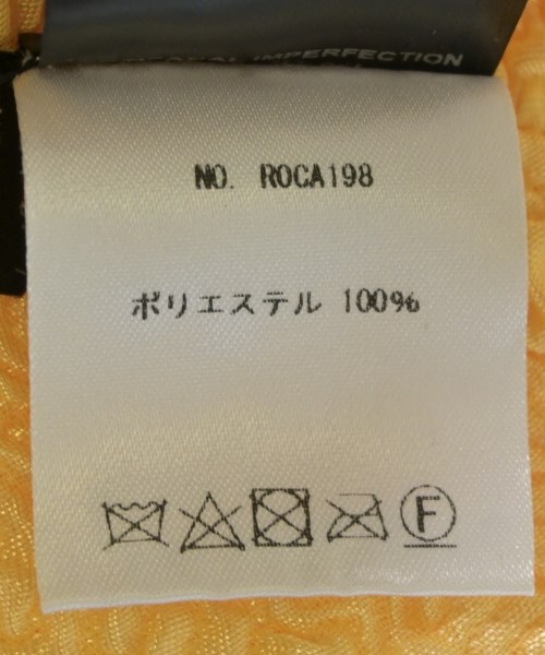 rokh（ロク）ブラウス 黄 サイズ:-(S位) レディース/2200679702122