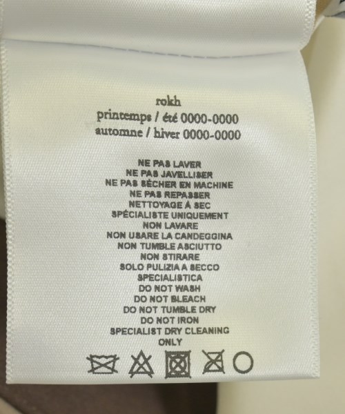 rokh（ロク）カジュアルシャツ 白 サイズ:40(M位) レディース/2200655998068