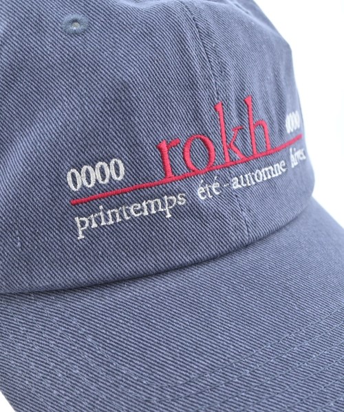 rokh（ロク）キャップ 青 サイズ:- レディース/2200711867406