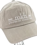 rokh（ロク）キャップ グレー サイズ:- レディース/2200717103126