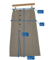 rokh（ロク）ロング・マキシ丈スカート 茶 サイズ:38(S位) レディース/2200654056103