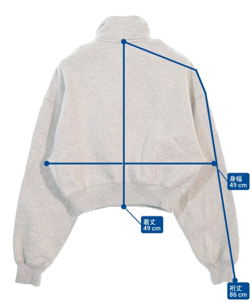 rokh（ロク）スウェット グレー サイズ:S レディース/2200666943026