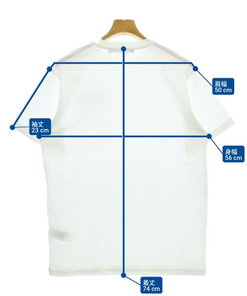 rokh（ロク）Tシャツ・カットソー 白 サイズ:S メンズ/2200724469093