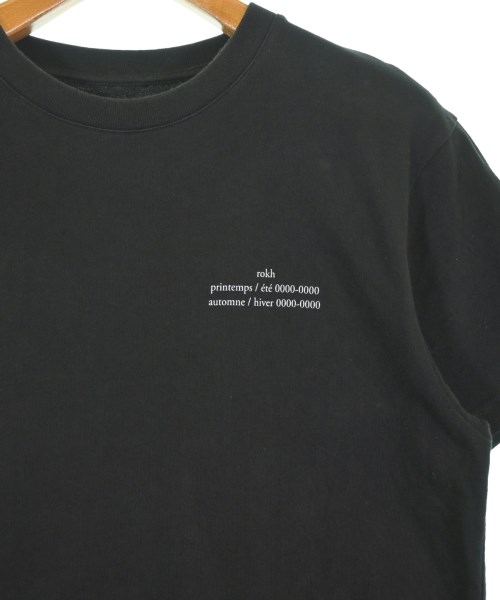 rokh（ロク）Tシャツ・カットソー 黒 サイズ:M メンズ/2200732005085
