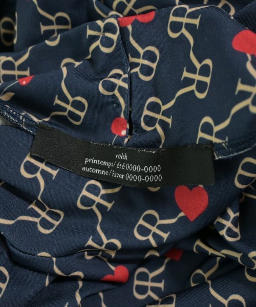 rokh（ロク）Tシャツ・カットソー 紺 サイズ:-(M位) レディース/2200725644178