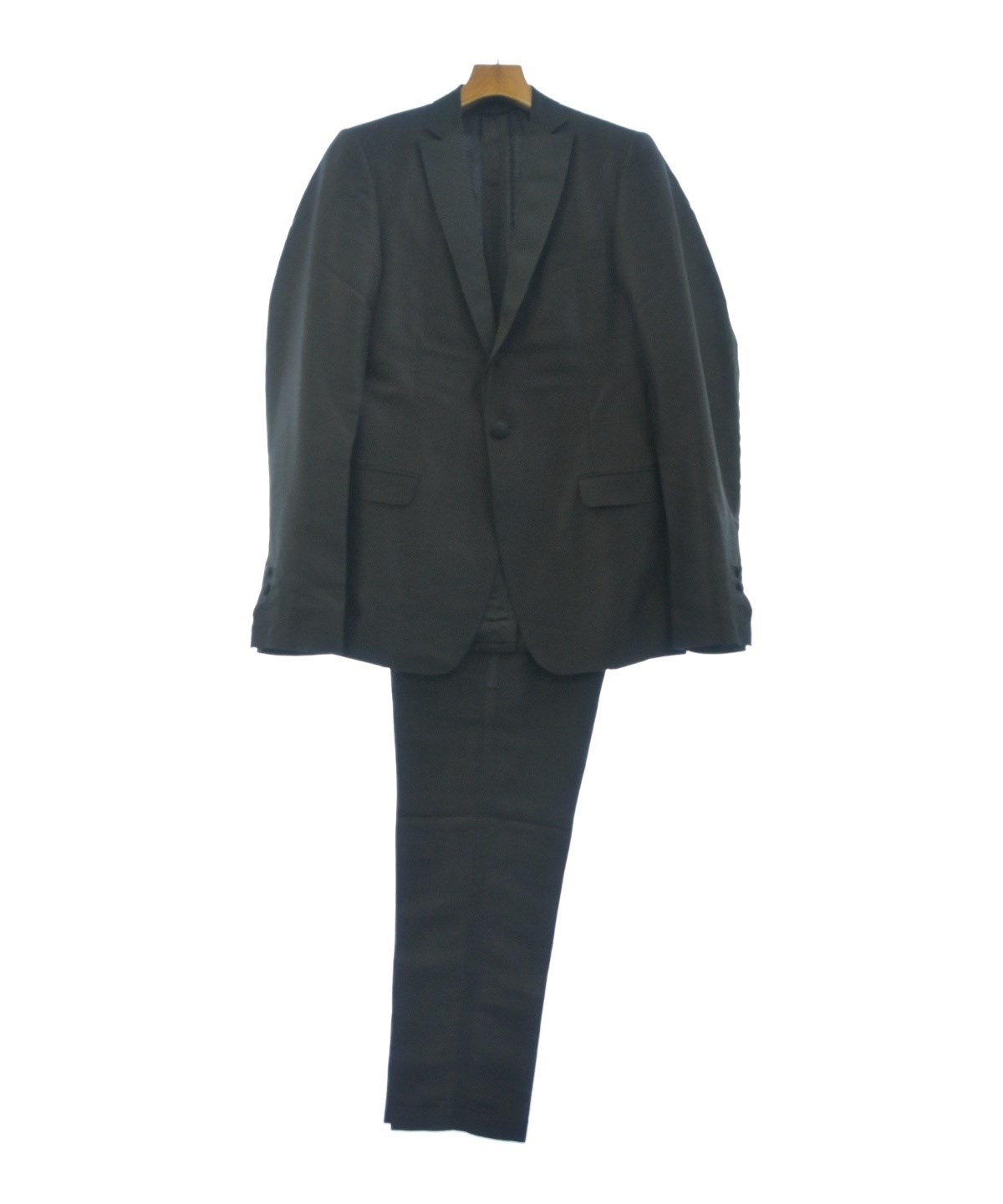 COSTUME NATIONAL HOMME ブラック1B シングル スーツ48 CoSTUME NATIONAL HOMME（コスチュームオム）その他 黒 サイズ:48(L位