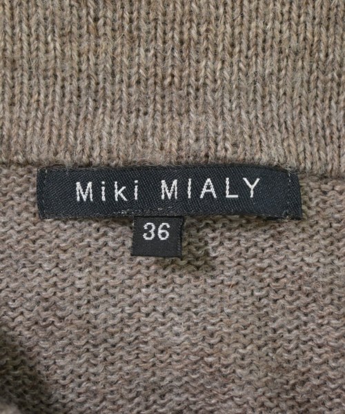 MIKI MIALY（ミキミアリ）カーディガン 茶 サイズ:36(XS位) レディース/2200701799021