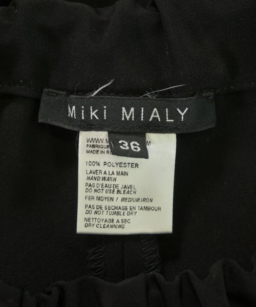 MIKI MIALY（ミキミアリ）その他 黒 サイズ:36(XS位) レディース/2200668951067