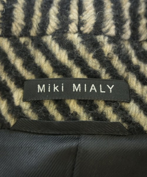 MIKI MIALY（ミキミアリ）チェスターコート 黒 サイズ:36(XS位) レディース/2200728044012