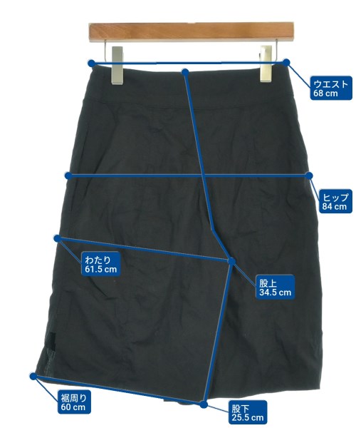 CHRISTOPHE LEMAIRE（クリストフル　ルメール）ショートパンツ 黒 サイズ:1(S位) レディース/2200638058048