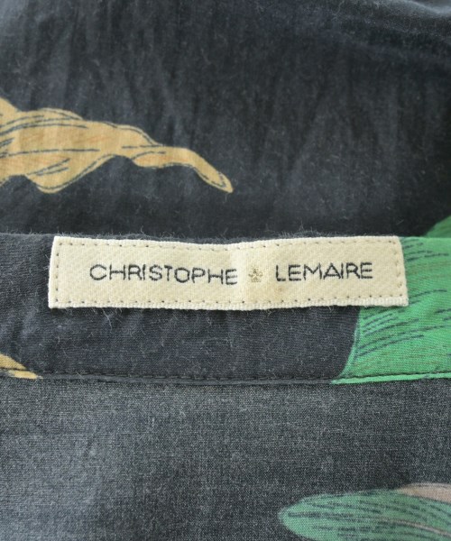 CHRISTOPHE LEMAIRE（クリストフル　ルメール）カジュアルシャツ 黒 サイズ:2(M位) メンズ/2200663162062