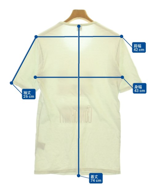 CHRISTOPHE LEMAIRE（クリストフル　ルメール）Tシャツ・カットソー 白 サイズ:3(L位) メンズ/2200730606017