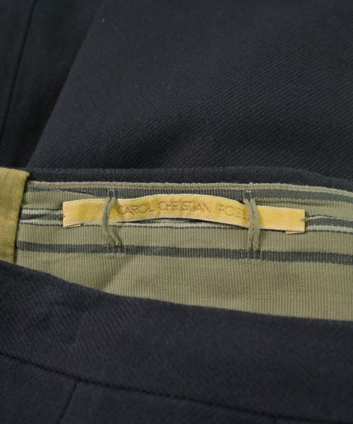 CAROL CHRISTIAN POELL（キャロル　クリスチャン　ポエル）スラックス 紺 サイズ:46(M位) メンズ/2200660624372
