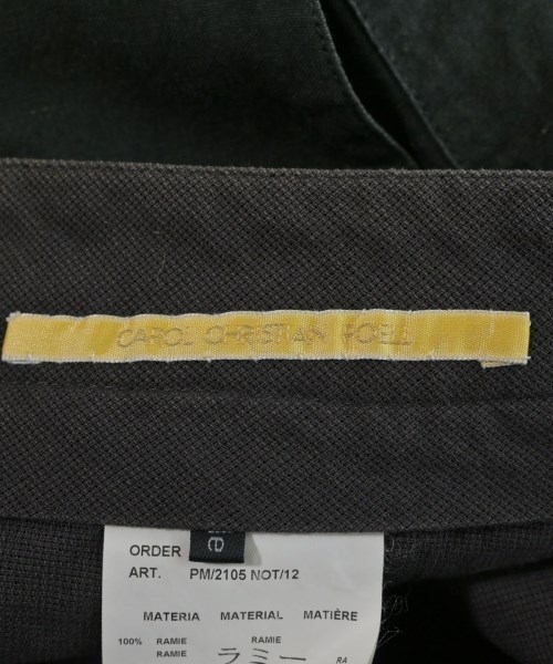 CAROL CHRISTIAN POELL（キャロル　クリスチャン　ポエル）その他 緑 サイズ:46(M位) メンズ/2200665442056