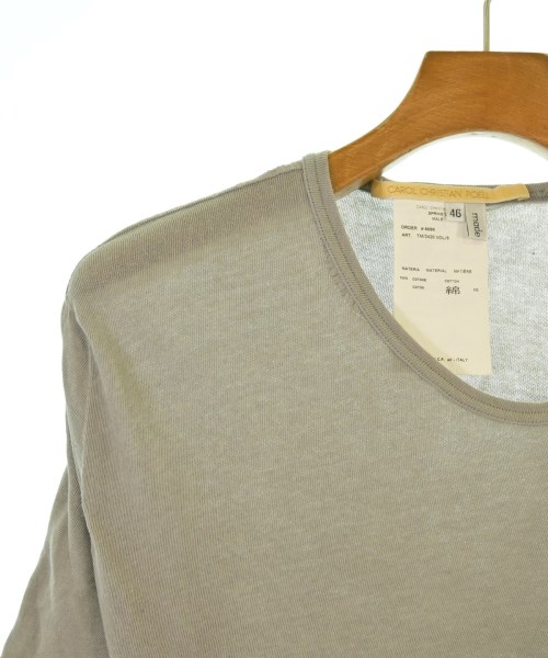 CAROL CHRISTIAN POELL（キャロル　クリスチャン　ポエル）Tシャツ・カットソー グレー サイズ:46(M位) メンズ/2200665329067