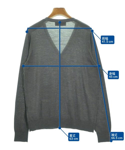 D2（ディースクエアード）カーディガン グレー サイズ:XL レディース/2200657892050