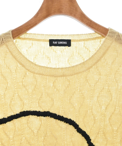 RAF SIMONS（ラフシモンズ）ニット・セーター 黄 サイズ:M メンズ/2200308760028
