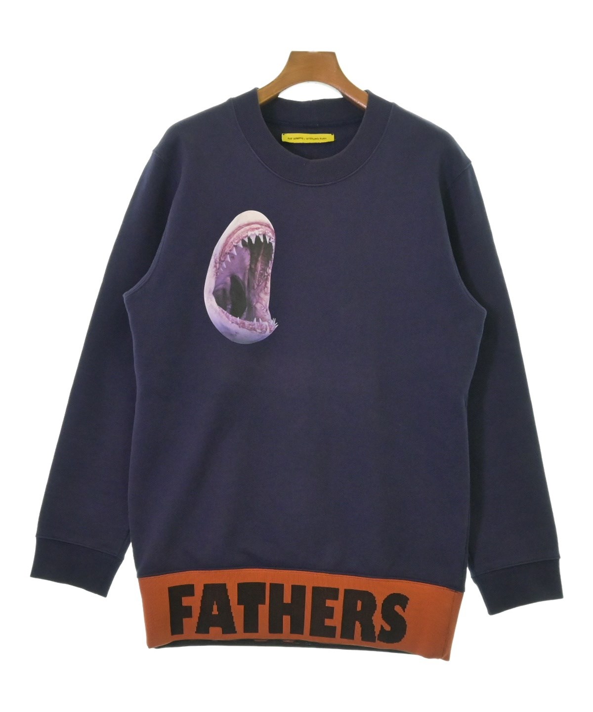 RAF SIMONS（ラフシモンズ）スウェット 紺 サイズ:L メンズ