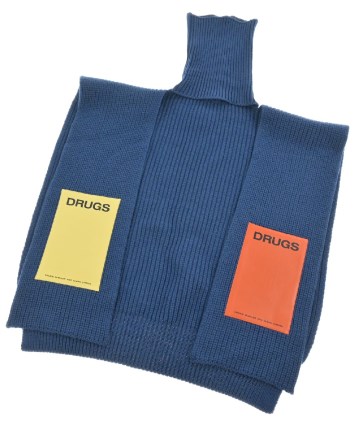 RAF SIMONS（ラフシモンズ）マフラー 青 サイズ:- メンズ