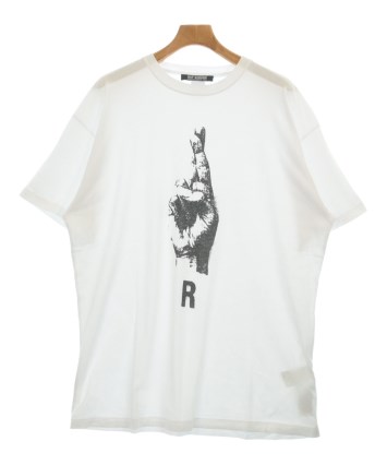 RAF SIMONS（ラフシモンズ）Tシャツ・カットソー 白 サイズ:L メンズ