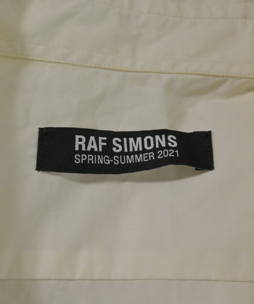RAF SIMONS（ラフシモンズ）カジュアルシャツ 白 サイズ:48(L位) メンズ/2200635601063