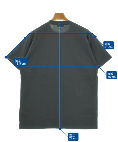 RAF SIMONS（ラフシモンズ）Tシャツ・カットソー グレー サイズ:S メンズ/2200594329367